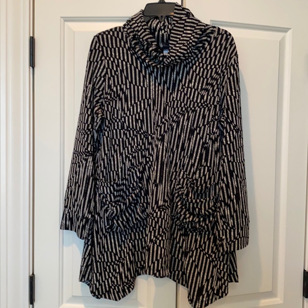 Medium Knee length dress.